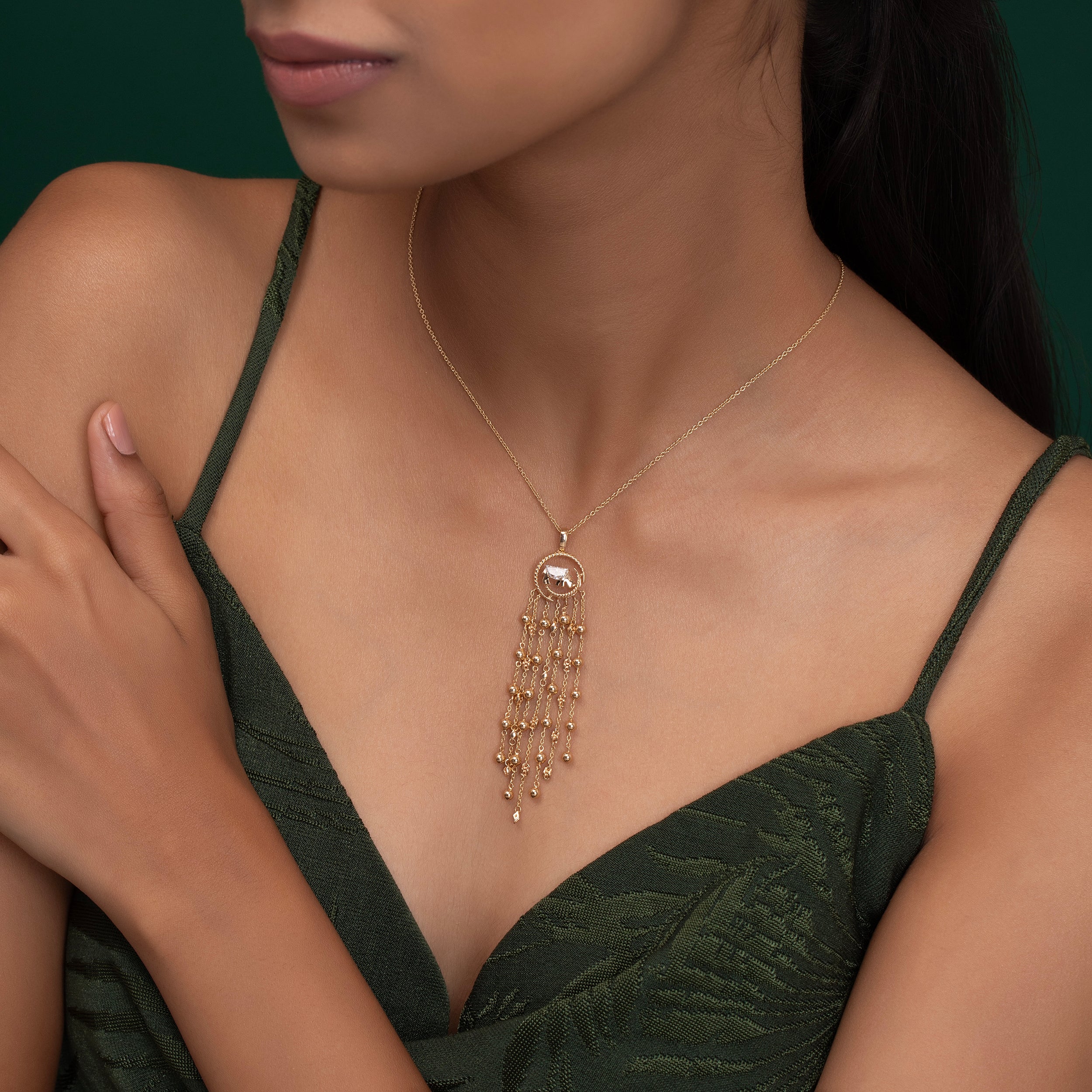 Diamond Dangle Neckchain | SKU : 0003181959