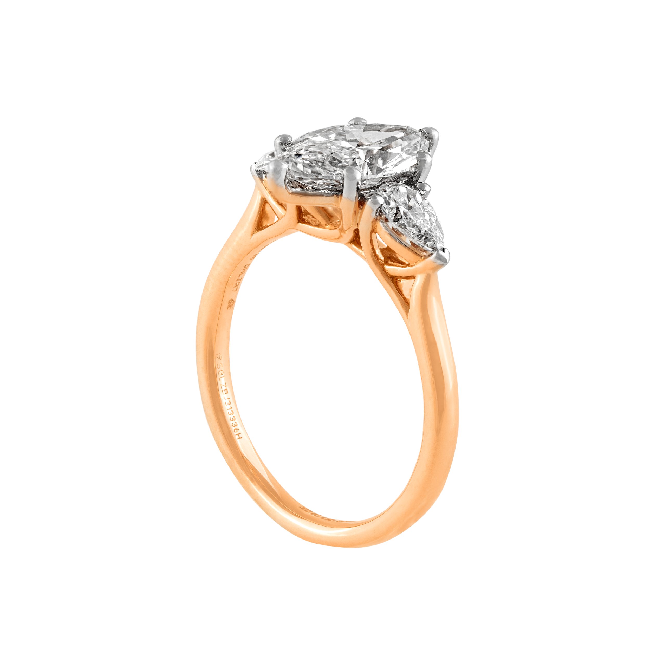 Graceful Lab Grown Diamonds in a Classy Elegance Ring  | SKU: 0019052649