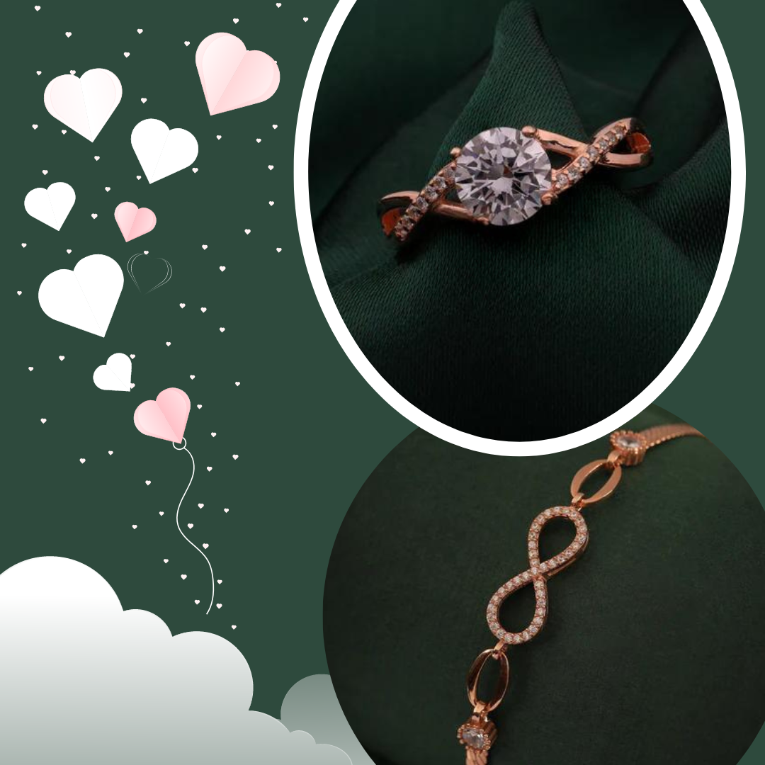 Infinite Love Silver Jewelry Set ❤