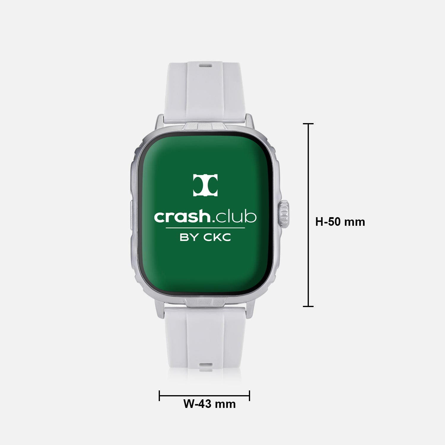 Smart Watch with Silver Charm, Bluetooth Calling, Health Sensors & App Sync for Men | SKU : 0022615428, 0005862061