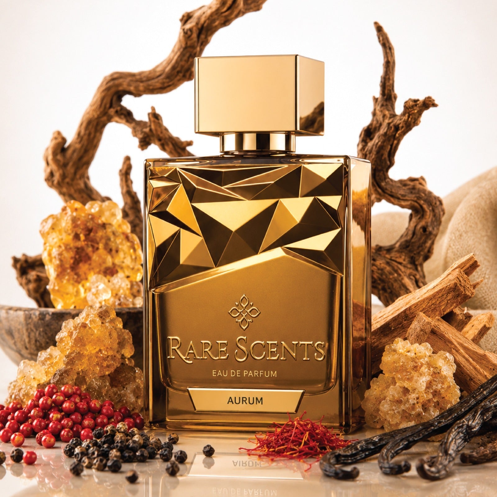 AURUM - Incense Vanilla Construct with Suede