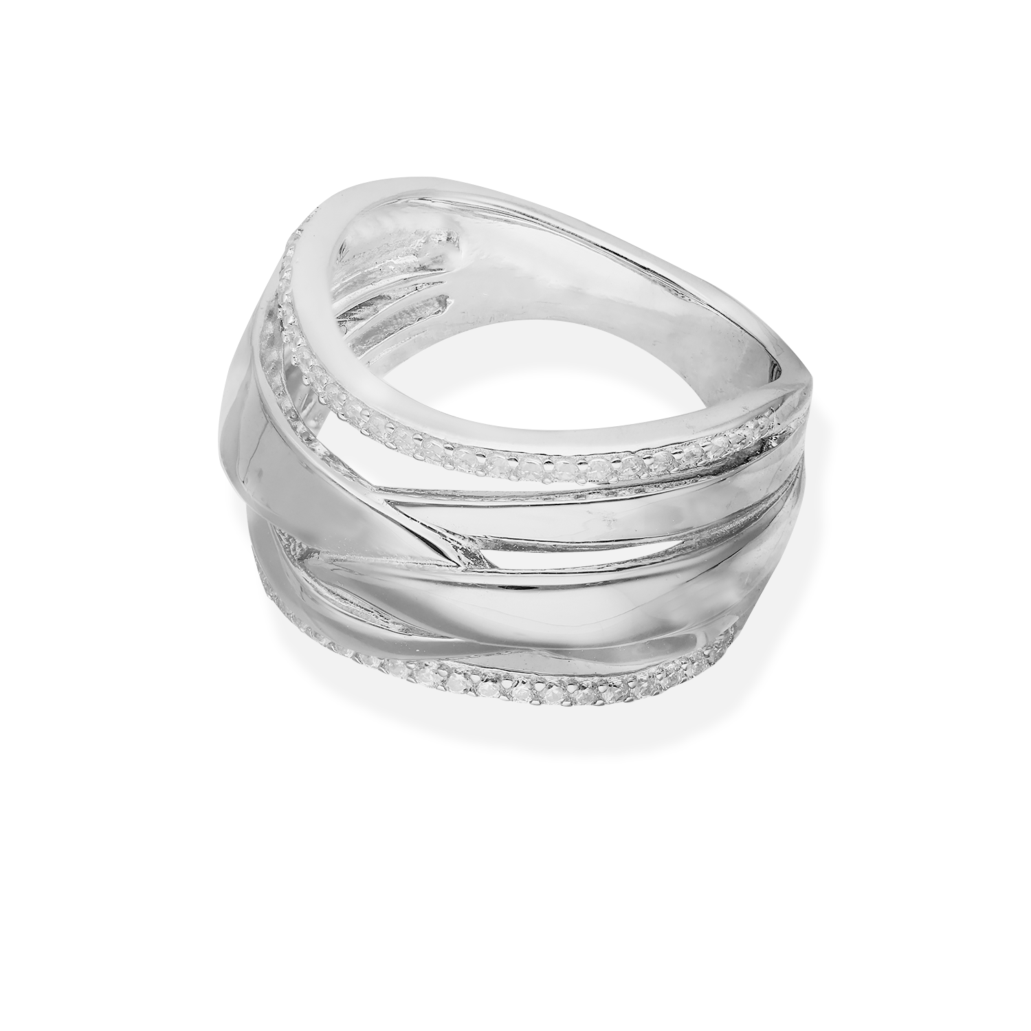 ABSTRACT STERLING SILVER RING | SKU: 0018326659, 0018663112